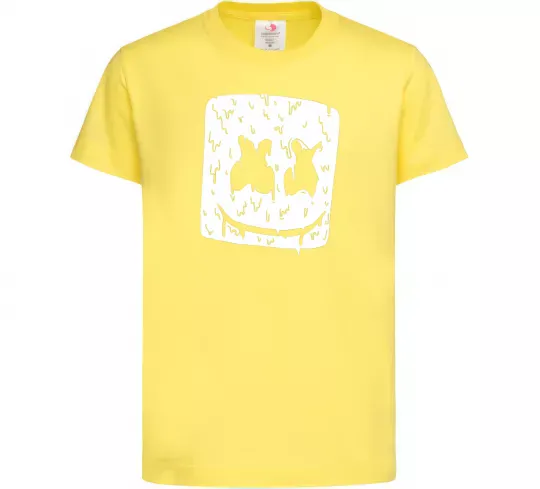 Дитяча футболка Marshmello hot Лимонний фото