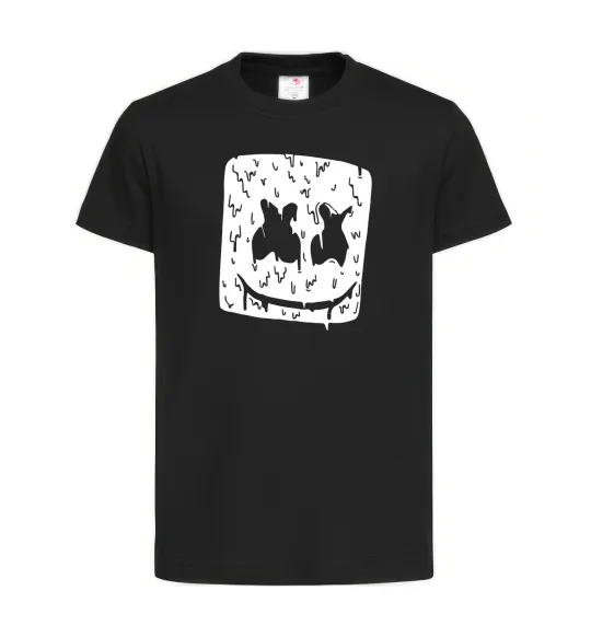 Дитяча футболка Marshmello hot Чорний фото