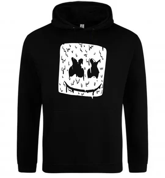Мужская толстовка (худи) Marshmello hot Черный фото