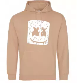 Женская толстовка (худи) DJ навушники Черный фото