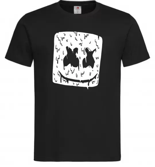 Мужская футболка Marshmello hot Черный фото