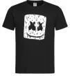 Мужская футболка Marshmello hot Черный фото