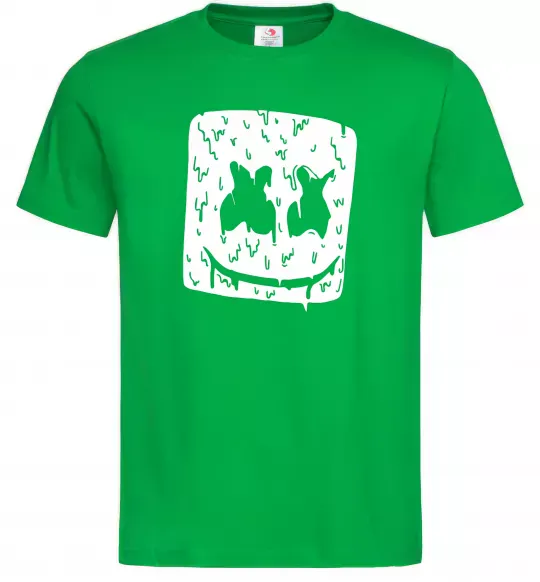 Мужская футболка Marshmello hot Зеленый фото