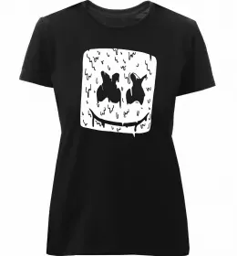 Женская премиум футболка Garrix Martin logo Белый фото