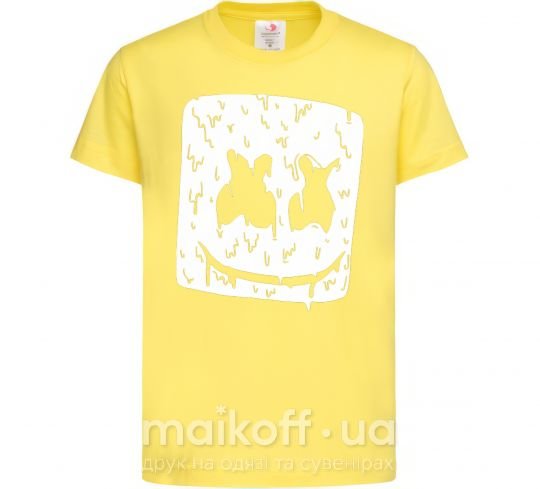 Детская футболка Marshmello hot Лимонный фото