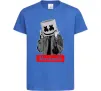 Детская футболка Marshmello cool Ярко-синий Детская футболка Marshmello cool Ярко-синий фото