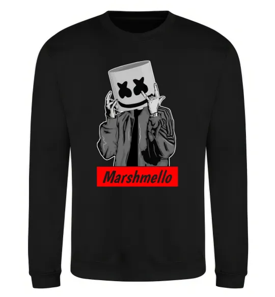 Світшот Marshmello cool Чорний фото
