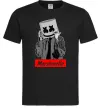Чоловіча футболка Marshmello cool Чорний фото