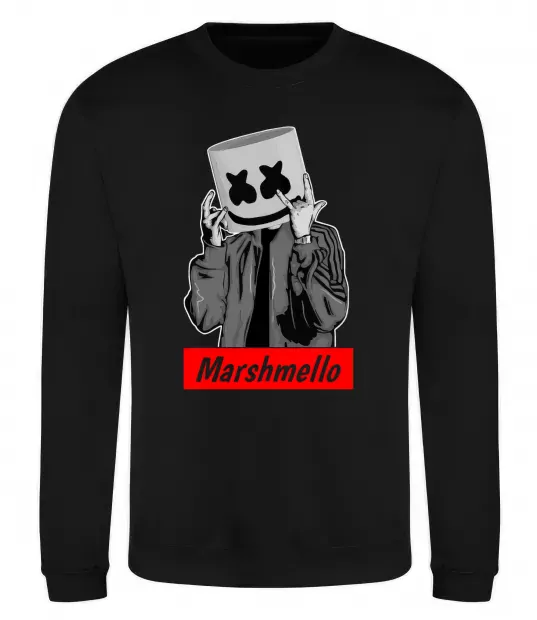 Світшот Marshmello cool Чорний фото