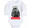 Детский боди Marshmello cool Белый фото