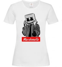 Женская футболка Marshmello cool