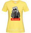 Жіноча футболка Marshmello cool Лимонний фото