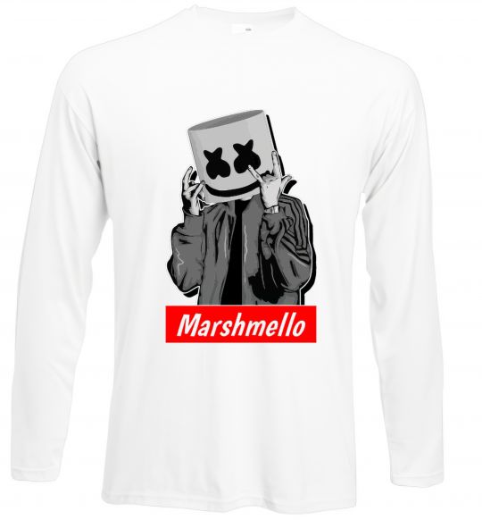 Лонгслів Marshmello cool Білий фото