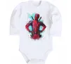 Дитячий бодік Deadpool artwork Білий фото