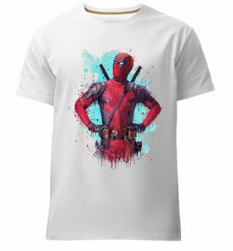 Мужская премиум футболка Deadpool artwork