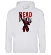Жіноча толстовка (худі) Deadpool and guns Сірий меланж Жіноча толстовка (худі) Deadpool and guns Сірий меланж фото