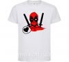 Детская футболка Deadpool's love Белый фото