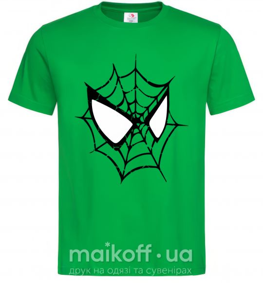 Мужская футболка Spider man mask Зеленый фото