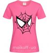 Жіноча футболка Spider man mask Яскраво-рожевий фото