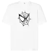 Футболка Оверсайз Spider man mask Білий фото