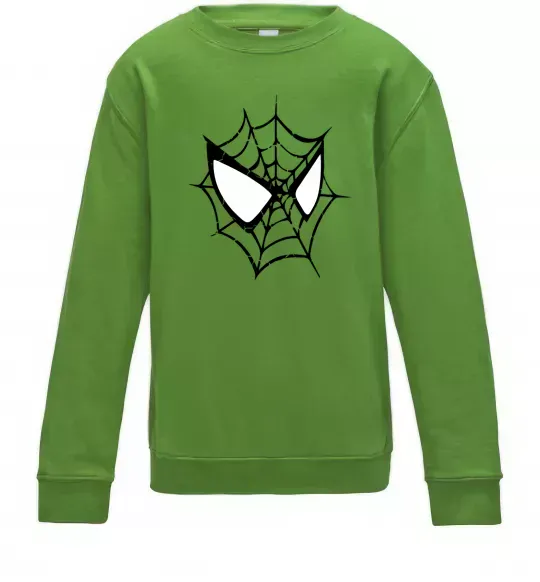 Дитячий світшот Spider man mask Лаймовий фото