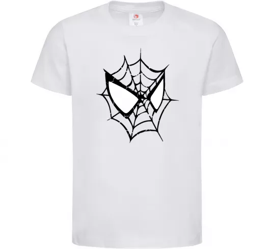 Детская футболка Spider man mask Белый фото