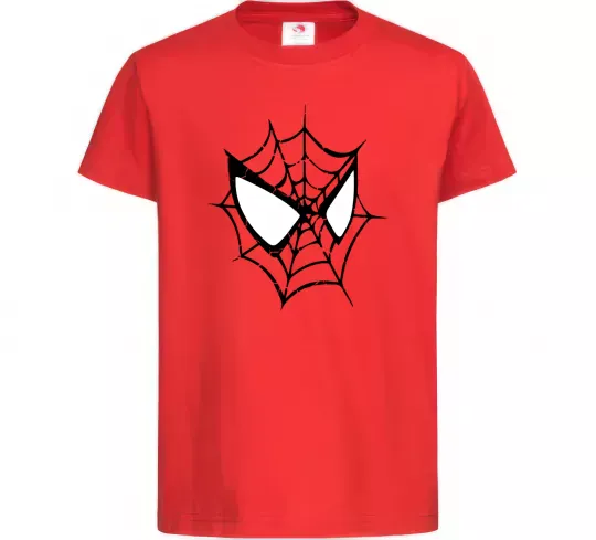 Детская футболка Spider man mask Красный фото