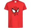 Детская футболка Spider man mask Красный фото