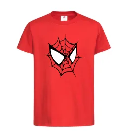 Детская футболка Spider man mask Красный фото