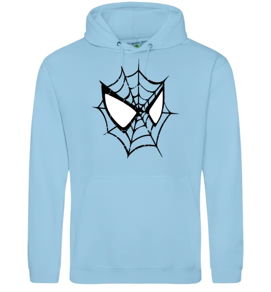 Жіноча толстовка (худі) Spider man mask Блакитний фото