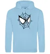 Жіноча толстовка (худі) Spider man mask Блакитний Жіноча толстовка (худі) Spider man mask Блакитний фото
