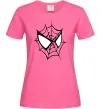 Женская футболка Spider man mask Ярко-розовый фото