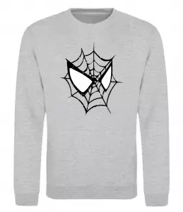 Свитшот Spider man mask Серый меланж фото