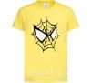 Дитяча футболка Spider man mask Лимонний фото