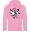 Чоловіча толстовка (худі) Spider man mask Рожевий фото