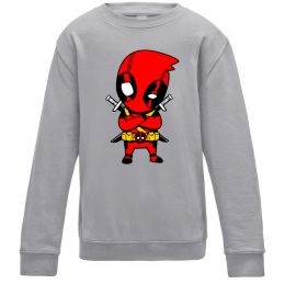 Детский Свитшот Дедпул з мечами