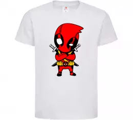 Детская футболка Spiderman upside down Белый фото