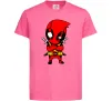 Детская футболка Дедпул з мечами Ярко-розовый фото