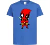 Детская футболка Дедпул з мечами Ярко-синий фото