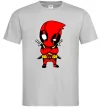 Чоловіча футболка Дедпул з мечами Сірий Чоловіча футболка Дедпул з мечами Сірий фото