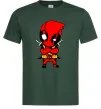 Чоловіча футболка Дедпул з мечами Темно-зелений Чоловіча футболка Дедпул з мечами Темно-зелений фото