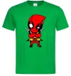 Чоловіча футболка Дедпул з мечами Зелений Чоловіча футболка Дедпул з мечами Зелений фото
