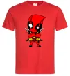 Чоловіча футболка Дедпул з мечами Червоний Чоловіча футболка Дедпул з мечами Червоний фото