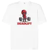 Футболка Оверсайз Deadlift Білий фото