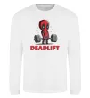 Світшот Deadlift Білий фото
