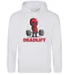 Чоловіча толстовка (худі) Deadlift Сірий меланж Чоловіча толстовка (худі) Deadlift Сірий меланж фото