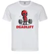 Чоловіча футболка Deadlift Білий фото