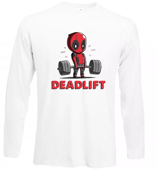 Лонгслив Deadlift Белый фото