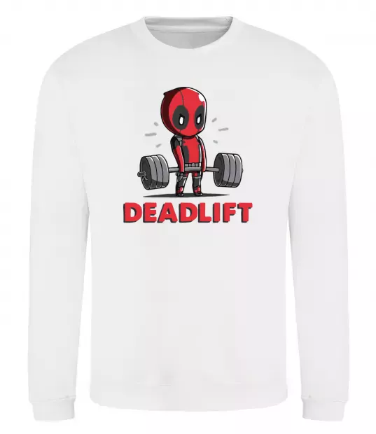 Свитшот Deadlift Белый фото