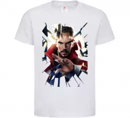 Детская футболка Spiderman upside down Белый фото